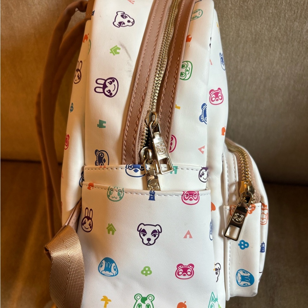 Nintendo Cream Multicolor Character Backpack - Picture 3 of 8